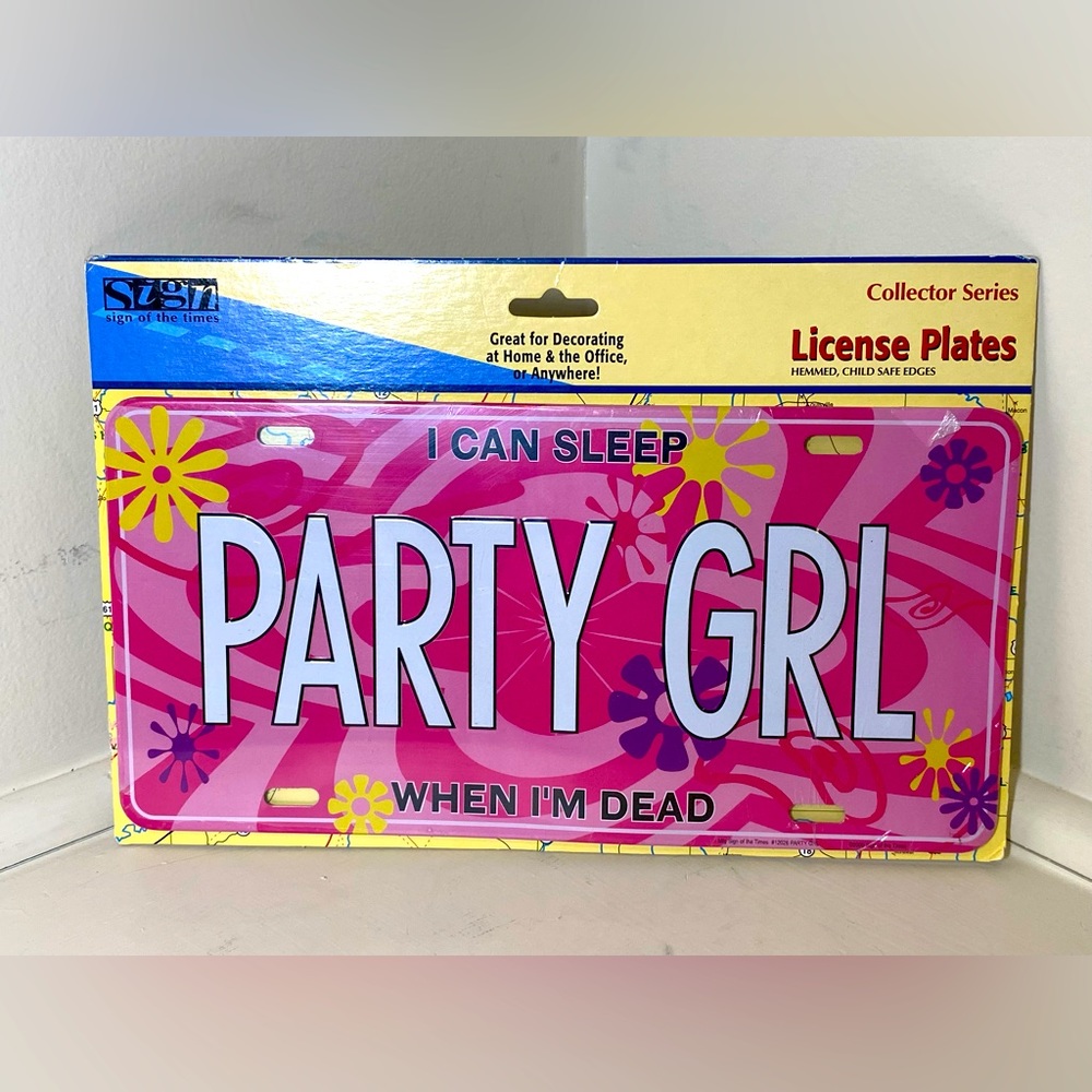 Vanity License plate